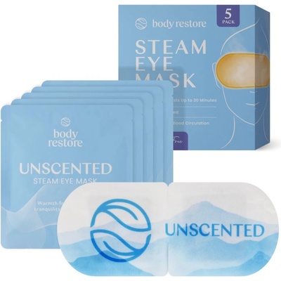 Body Restore Steam Eye Mask Unscented маска за околоочната зона без парфюм 5 бр