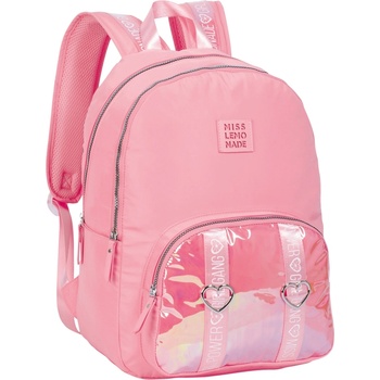 Miss Lemonade Ученическа раница Miss Lemonade - Holo, Розова (DKT64660)