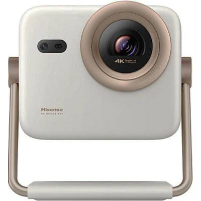 Мултимедиен проектор Hisense projector M2SE-PRO Home Cinema, Ultra HD (3840x2160), HDMI 1x, 1300Lumens, 1000: 1, 2 x10W, VidaaU7, 65"-200", White (20017227)