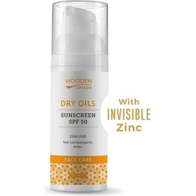 Wooden Spoon opalovací krém na obličej s nízkým komedogenním indexem SPF50 ml: 50 ml