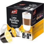 Café René | Лате макиато с ванилия - 16 капсули за Dolce Gusto