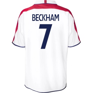 Score Draw Футболна фланелка Score Draw Score Draw England Home Shirt 2004 - Beckham 7