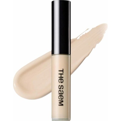 The Saem Cover Perfection Tip Concealer Korektor No.1 Clear Beige 6,5 g – Zboží Dáma