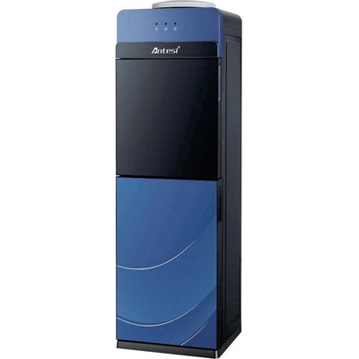 Elite Диспенсър за вода ELITE WDC-2507BU, Компресорен, Охлаждащ агент R600a, Резервоари от неръждаема стомана, Шкафче със стъклена врата, Черен със син (EL-72507)
