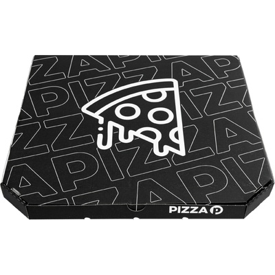 Exxprespack pizza krabica veľká 45x45x3,5 čierna