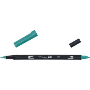 Tombow Маркер ABT Dual Brush 373 морско синьо (ABT-373)