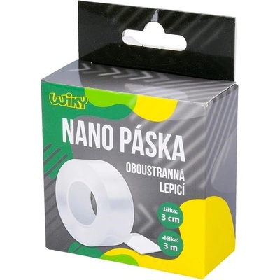 UNIPAP Lepicí páska nano 3 m x 3 cm