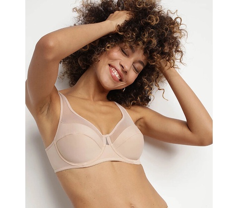 DIM Generous classic bra černá