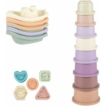 Wiky Кофа с играчки за вана комплект 15, 8x17x17, 8 см