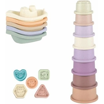 Wiky Кофа с играчки за вана комплект 15, 8x17x17, 8 см