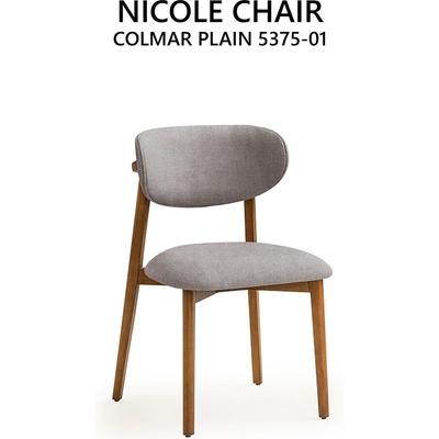 NEED ТРАПЕЗЕН СТОЛ nicole СИВ/ colmar 5375-01 (33hfnicole001-1)