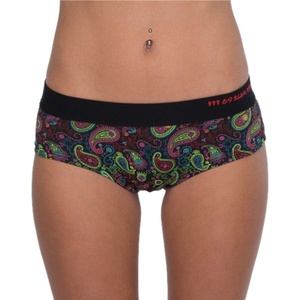 69slam Дамски бикини 69SLAM Boxer Cashmere Black 69slam | Cheren Mnogotsveten | ЖЕНИ | L