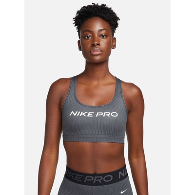 NIKE Спортен сутиен w np swsh lgt spt aop bra