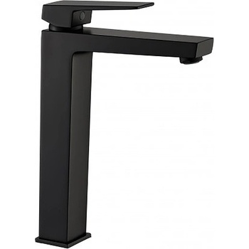 Inter Ceramic СМЕСИТЕЛ ЗА УМИВАЛНИК icf1418191b ЕЛИНОР matt black ВИСОК (icf1418191b)