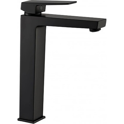 Inter Ceramic СМЕСИТЕЛ ЗА УМИВАЛНИК icf1418191b ЕЛИНОР matt black ВИСОК (icf1418191b)