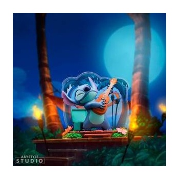 Abysse corp s. a. s Disney figurine Stitch guitar (height: 10 cm) / Disney Stitch with guitar (height: 10 cm) - ABS