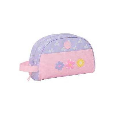 SAFTA Пътническа Чантичка Safta Bouquet Розов Люляк 28 x 18 x 10 cm