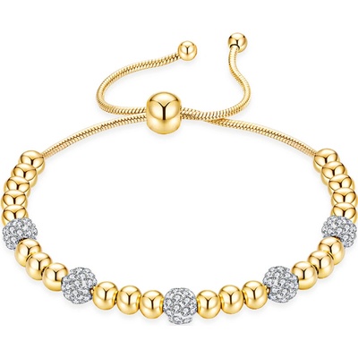 Mabell dámský náramek z chirurgické oceli ANGELINA CZ221GS910-CC45