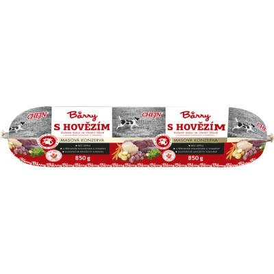 Chejn Barry s hovädzím pre psov 850 g