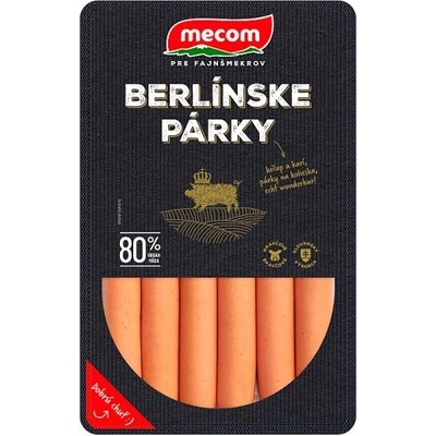 Mecom Berlínske párky 220 g