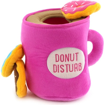 ZippyPaws Šálek s donuty růžový, 15 x 15 x 19 cm