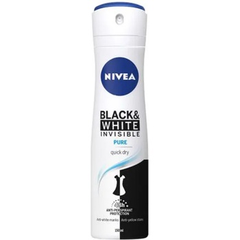 Image 1 of Nivea Black & White Invisible Pure 48h deo spray 150 ml