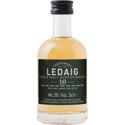 Ledaig 10y 46,3% 0,05 l (čistá fľaša)
