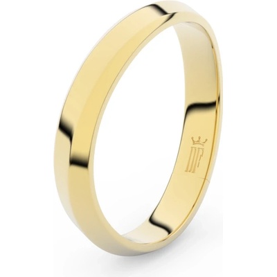 Danfil prsten DLR3024 žluté zlato bez kamene povrch lesk