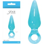  Анален плъг, мини съкровище, 9см. - Jolie Pleasures Mini Aqua (NSTOYS0088)