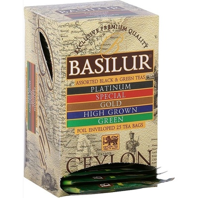 Basilur Island of Tea Assorted 20 x 2 g a 5 x 1,5 g