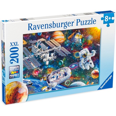 Ravensburger Пъзел Ravensburger от 200 XXL части - Космическо изследване (12692)