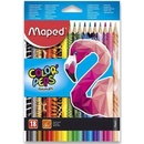Maped Color´Peps Animals trojhranné farbičky 18 ks v kartónovom obale