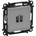 Legrand valena life 2xusb socket type a 5v 2.4a aluminium (753312l)