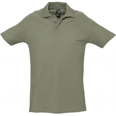 Soľs Spring II pánská polokošile SL11362 Khaki