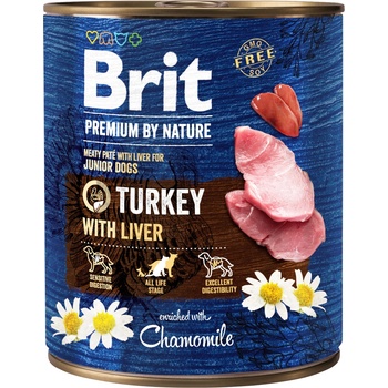 Brit Premium by Nature Турция с черен дроб 800 г