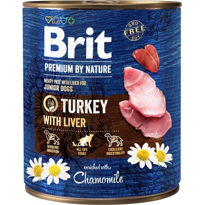 Brit Premium by Nature Турция с черен дроб 800 г
