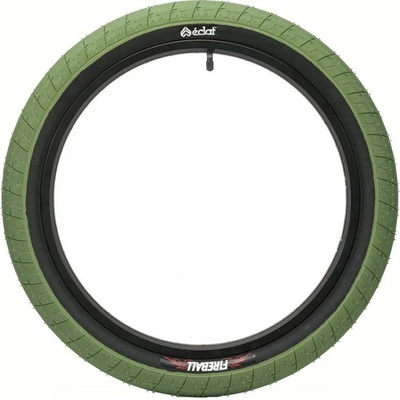 ECLAT Fireball BMX Tire 2.4 Army Green/Black ARMY GREEN/BK vel. 2.4in