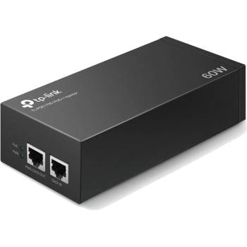 TP-Link PoE инжектор TP-Link - TL-POE170S, 2xGigabit, 60W, черен (TL-POE170S_VZ)