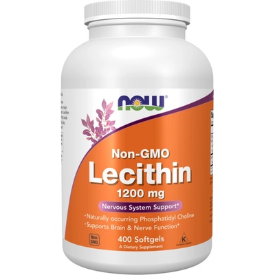 Now Foods Lecitin bez GMO 1200 mg 400 kapsúl