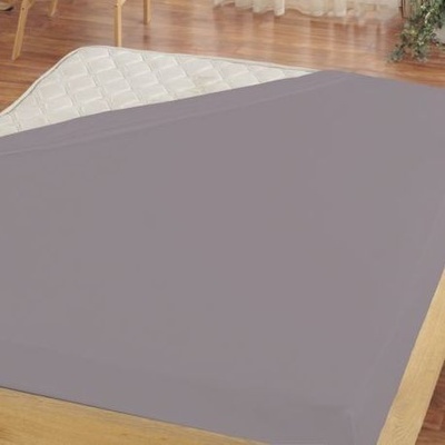 Matějovský středně šedé prostěradlo jersey 100x200