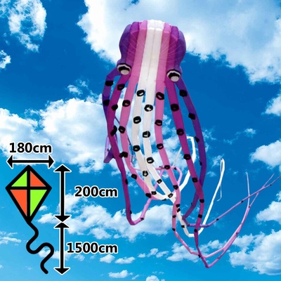 D&P 3D drak Chobotnice 15 m