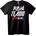 NOONEBRAND Тениска Татко Обичам те 3 Милиона - 3XL, Black