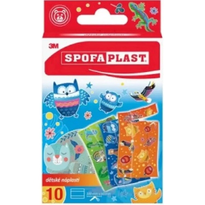 3M SPOFAPLAST Detské náplasti 10 x 6 cm 10 ks