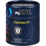 MyONE Single: Custom Fit, size 49F, 12 condoms