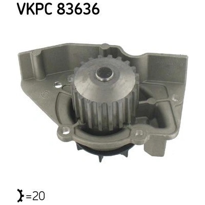 Vodní čerpadlo, chlazení motoru SKF VKPC 83636