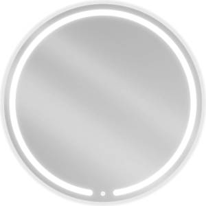 Mexen Rose подсветено кръгло огледало за баня, 90 см, LED 6000K, анти-пара (9810-090-090-611-00)