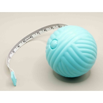 Krajčírsky meter zvinovací 150 cm - klbko - tyrkysová