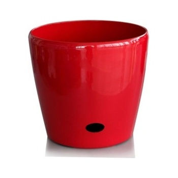 Image 1 of HORECANO Саксия кръгла 28 х 26см - Червена (019756)