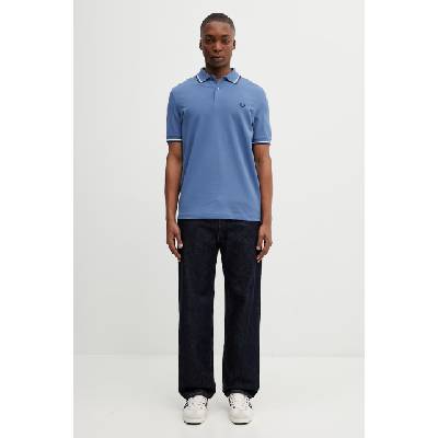 Fred Perry Памучна тениска с яка Fred Perry (M3600.89A)