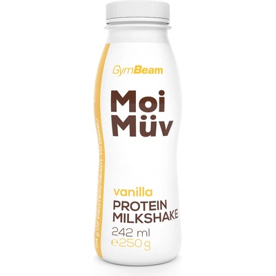 MoiMüv Protein Milkshake GymBeam čokoláda, 250 ml – Zboží Mobilmania